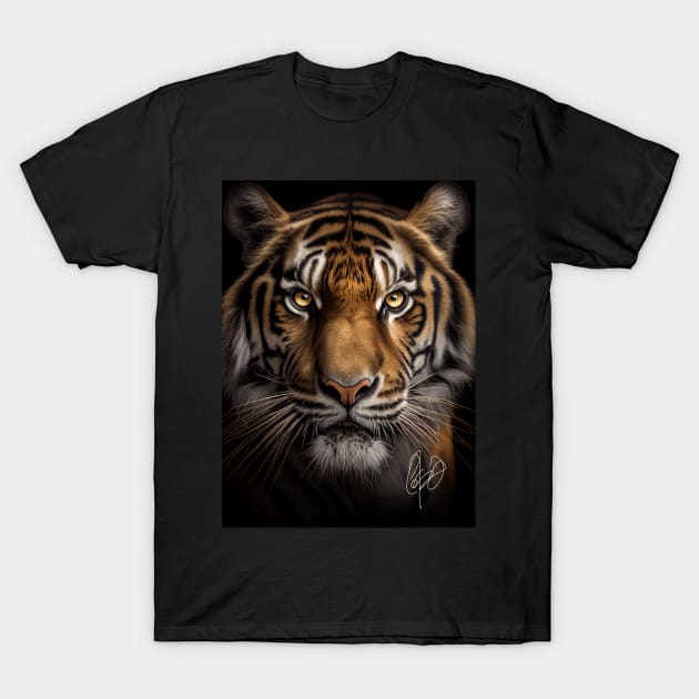 Tiger_01 T-Shirt by BYCOLERO